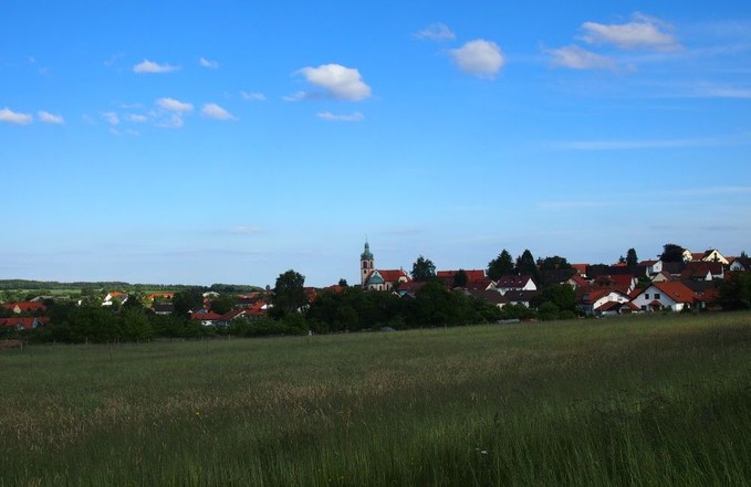 Blick auf Strümpfelbrunn